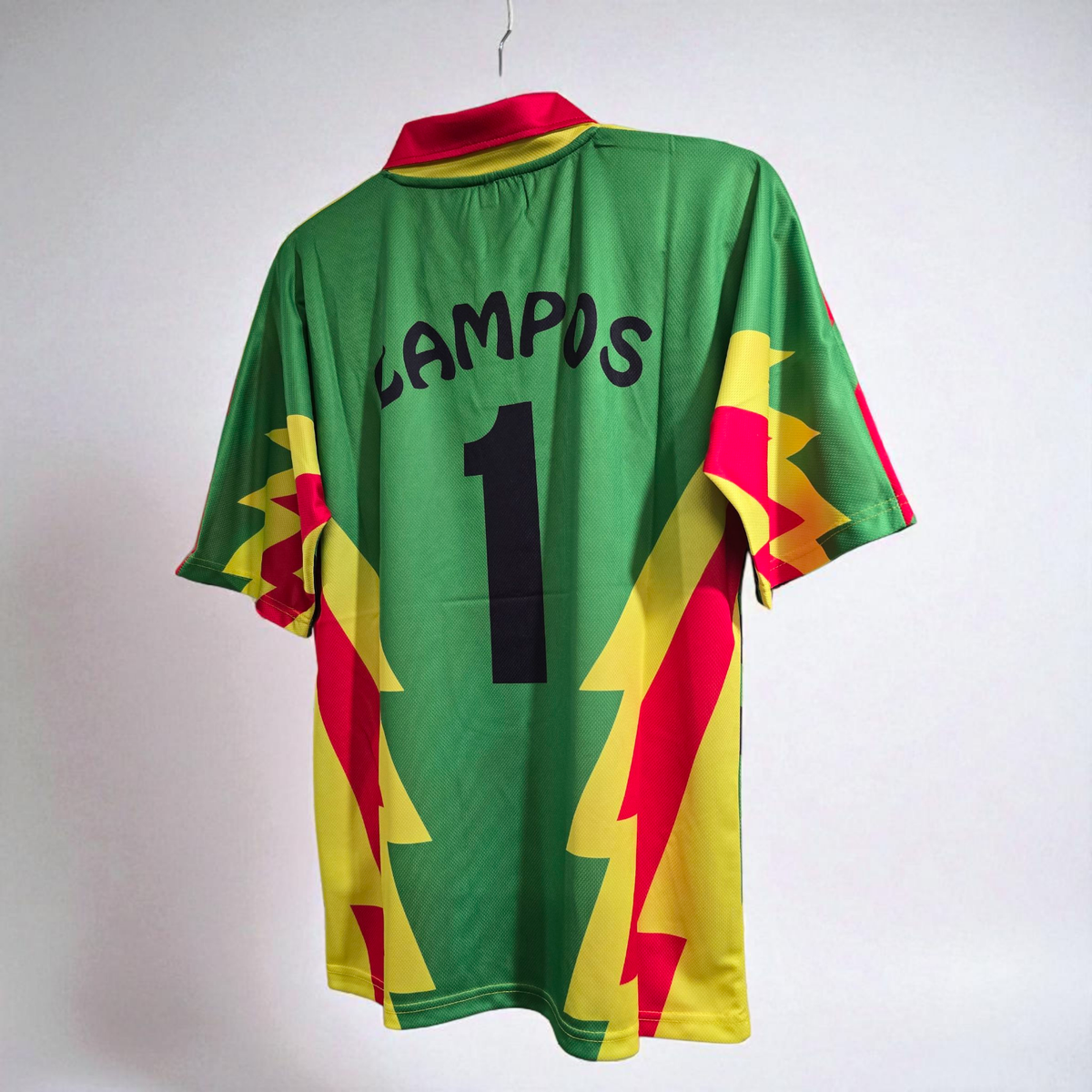 Jorge Campos # 1 - World Cup 1994 USA Retro - UMBRO Green - XL run