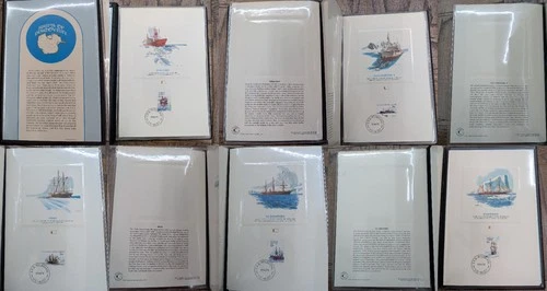 Ships of Discovery - Australian Antarctic Territory First Day Cover Stamp Album