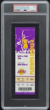 2006 KOBE BRYANT / LAKERS NBA PLAYOFF TICKET - GAME TYING & GAME WINNING SHOT