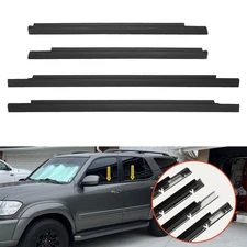For 2000-2006 Toyota TUNDRA DOUBLE CAB Belt Molding Weatherstrip Window US
