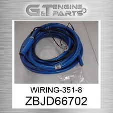 ZBJD66702 WIRING-351-8 fits CASE NEW HOLLAND (Surplus Open Box)