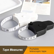 Body Tape Measure 1.5m Retractable Waist Chest Hip Measuring Tape