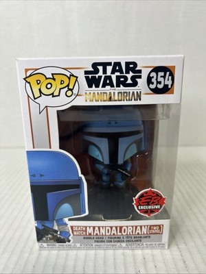 Funko Pop Star Wars 354 Death Watch Mandalorian Two Stripes EB Exclusive F1