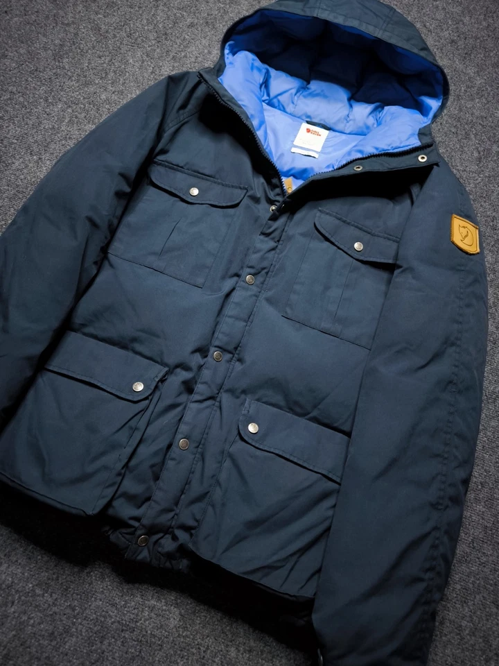 Chaqueta de Plumón de Invierno Para Hombre (XL) Rara Fjallraven Groenlandia Premium Exterior G1000 Foto 3 de 4
