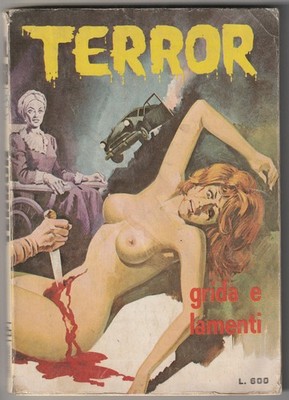   TERROR #68 Grida e lamenti, Ediperiodici 1975 COMIC-TASCHENBUCH Z3