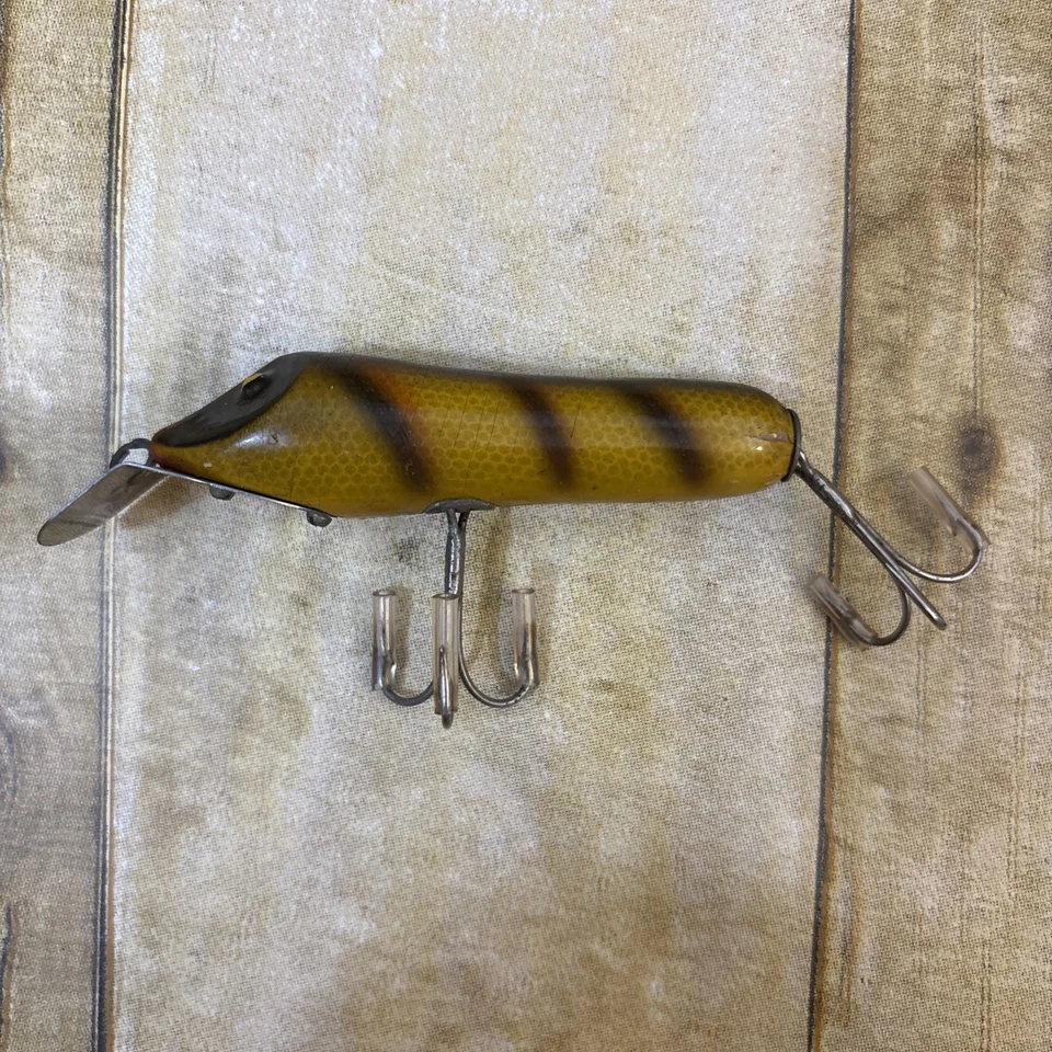 South Bend Lure Vintage Baby Pike Oreno Model No 956 YP - Image 2 of 4