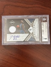 John Wall 2010-11 Panini Limited Phenoms Rookie Jersey Autograph 048/249 BGS 9