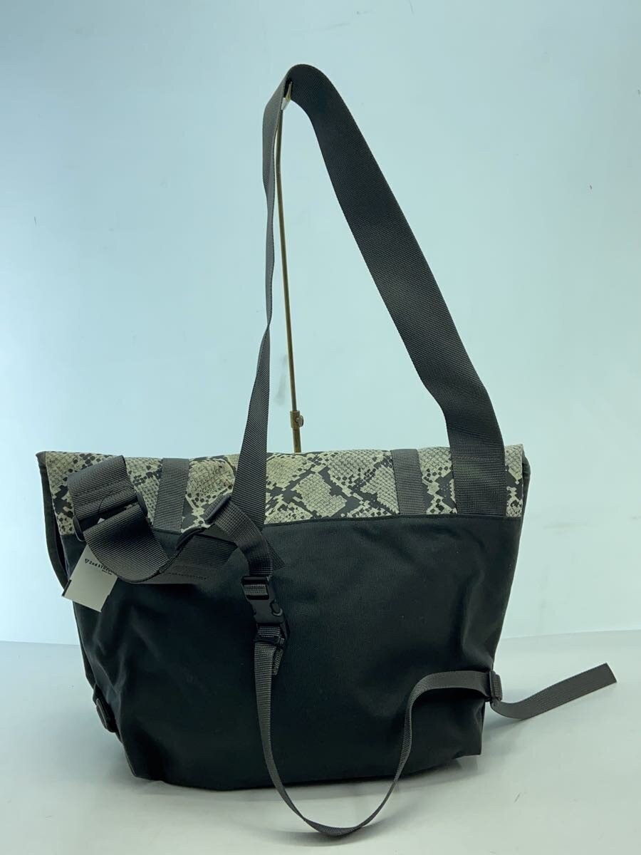 HEAD PORTER Python Pattern Shoulder Bag GRY - image 3