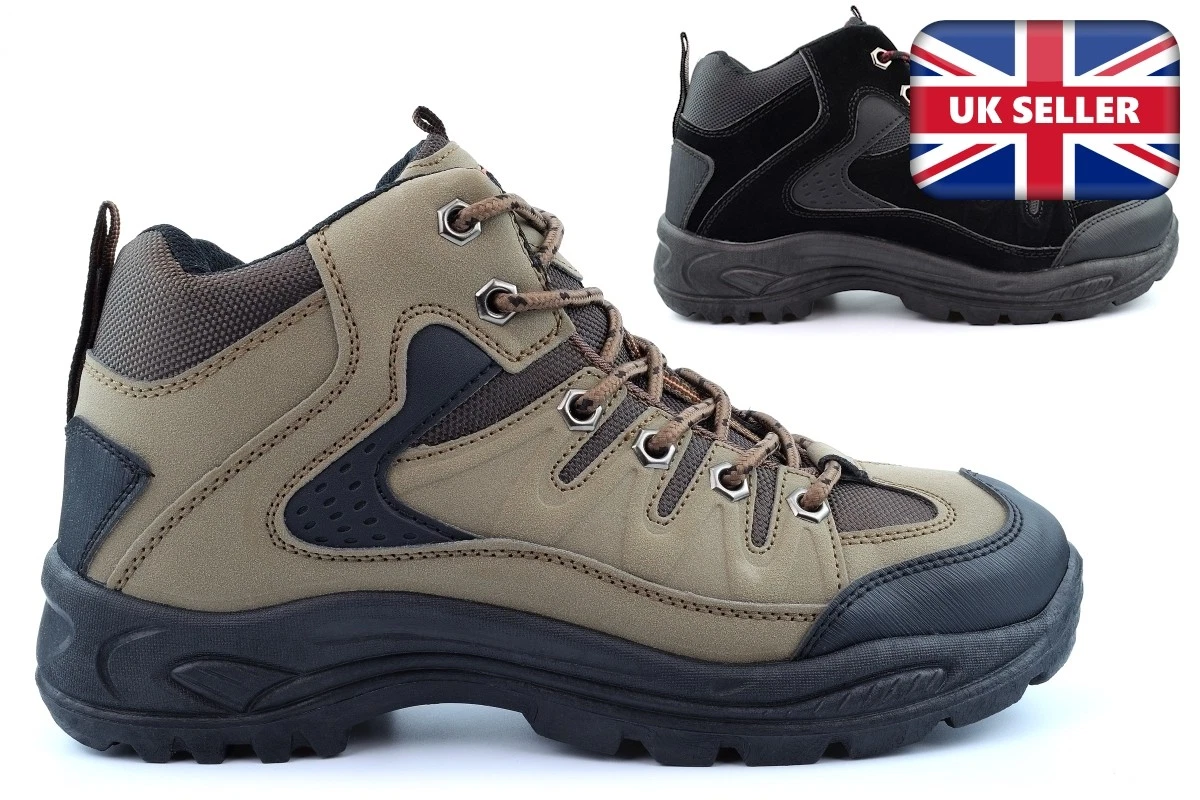 Mens Walking Boots Size 6 Boys Walking Boots Hiking Boots Ankle Walking Shoes