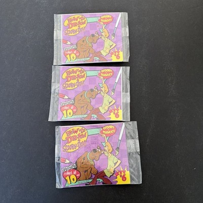 (3) Post Cereal 1997 Cartoon Network How to Draw Cartoon Kit Scooby & Shaggy!