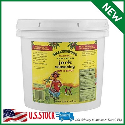 Walkerswood Traditional Jamaican Jerk Seasoning, Hot and Spicy, 128 Fl Oz