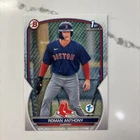 2023 Bowman 1st Edition 1st Paper- Roman Anthony #BPPF-71 First Card! Red Sox