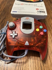 Sega Dreamcast Red Controller  OEM  - In Box /w Manual