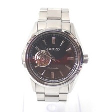 Used Ft1331381 Seiko Watch Presage 4R38-00S0 Black Dial Men's SEIKO Used
