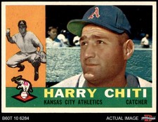 1960 Topps #339 Harry Chiti Athletics 8 - NM/MT