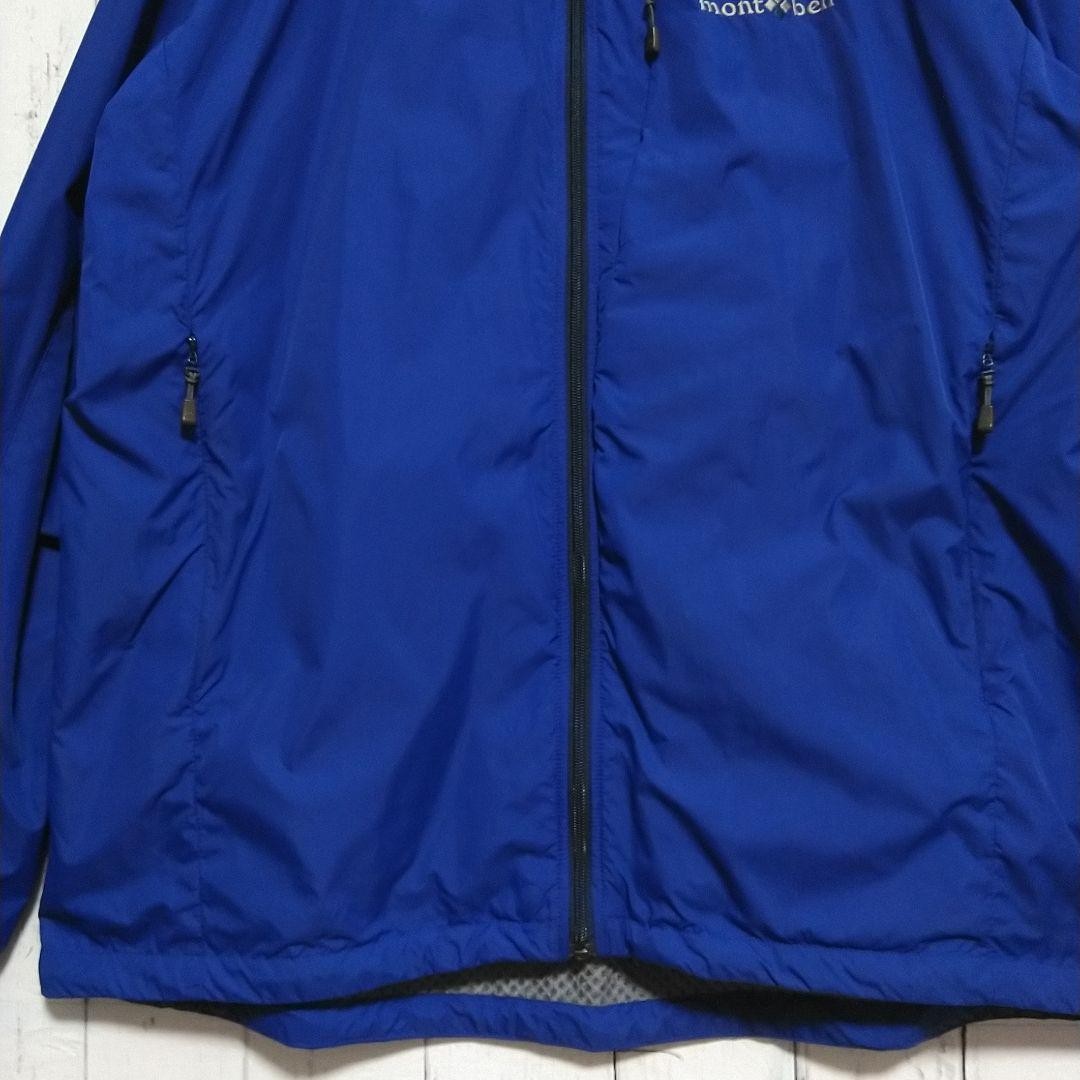 Montbell Light Shell Outer Jacket Mountain Blue L - image 7