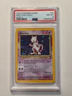 MEWTWO HOLO 10 GAME BASE II POKEMON PSA 8