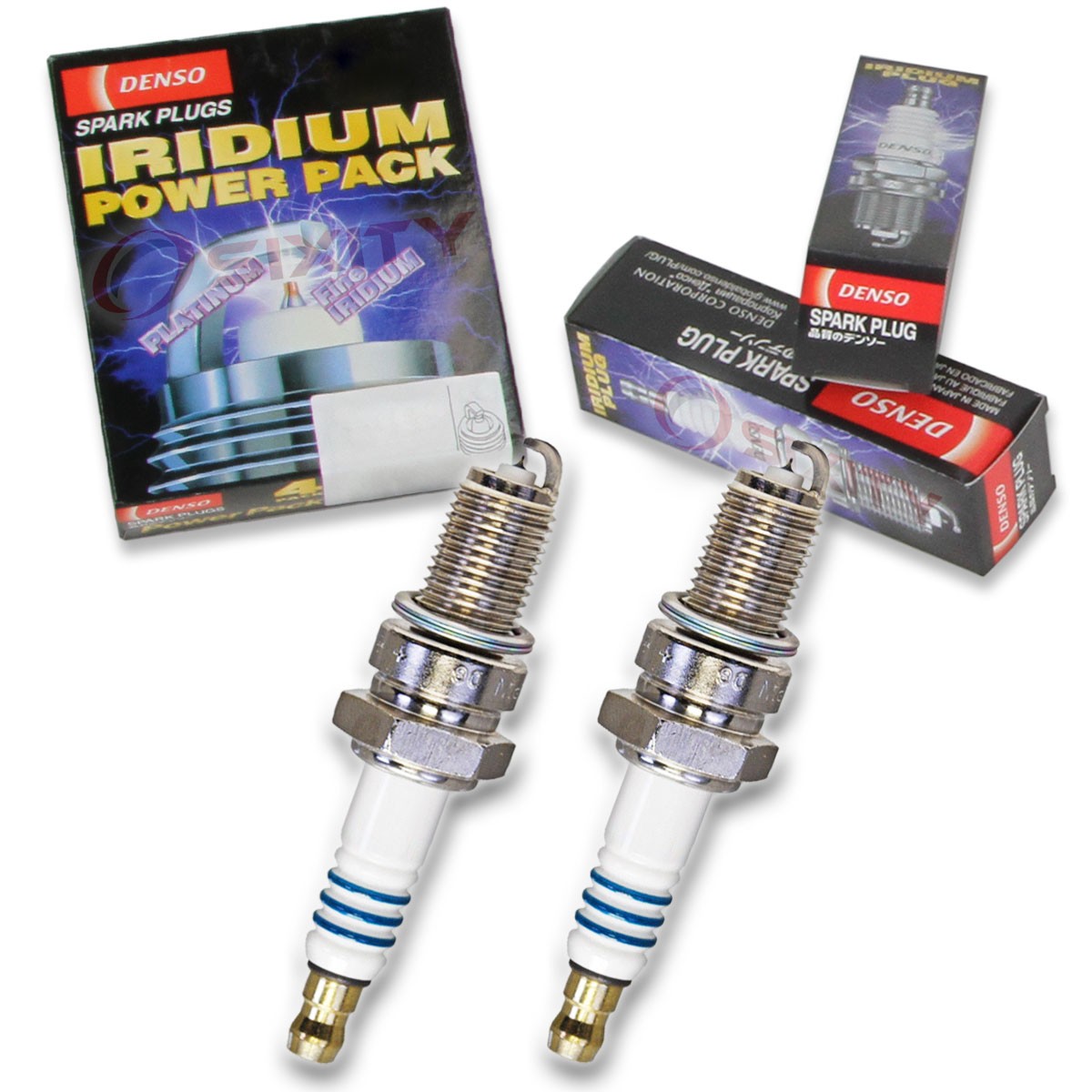 2 pc Denso Iridium Power Spark Plug for Honda VT750C2 Shadow Spirit ot