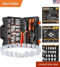 2-in-1 Connector Crimping Tool Kit, Fits Molex Standard .093" 2.36mm MLX .0...