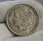 1889 US Morgan Silver Dollar $1 Nice AU