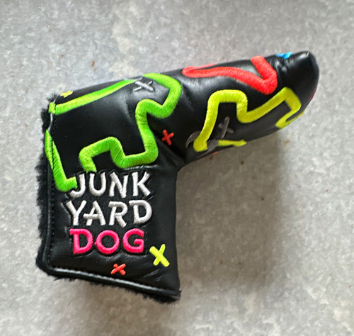 Scotty Cameron Custom Shop Junk Yard Dog Putter Headcover Black/Multicolor