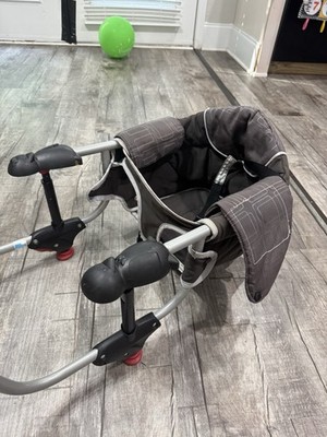 Chicco High Chair Gray Easy to Assemble Safety Harness Hook-On Table Seat