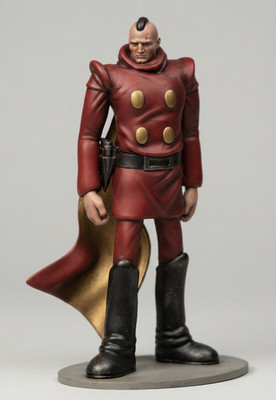Cyborg 009 Modellbausatz Geronimo Jr. Cyborg 005 V1 Resin Figur ungefärbt