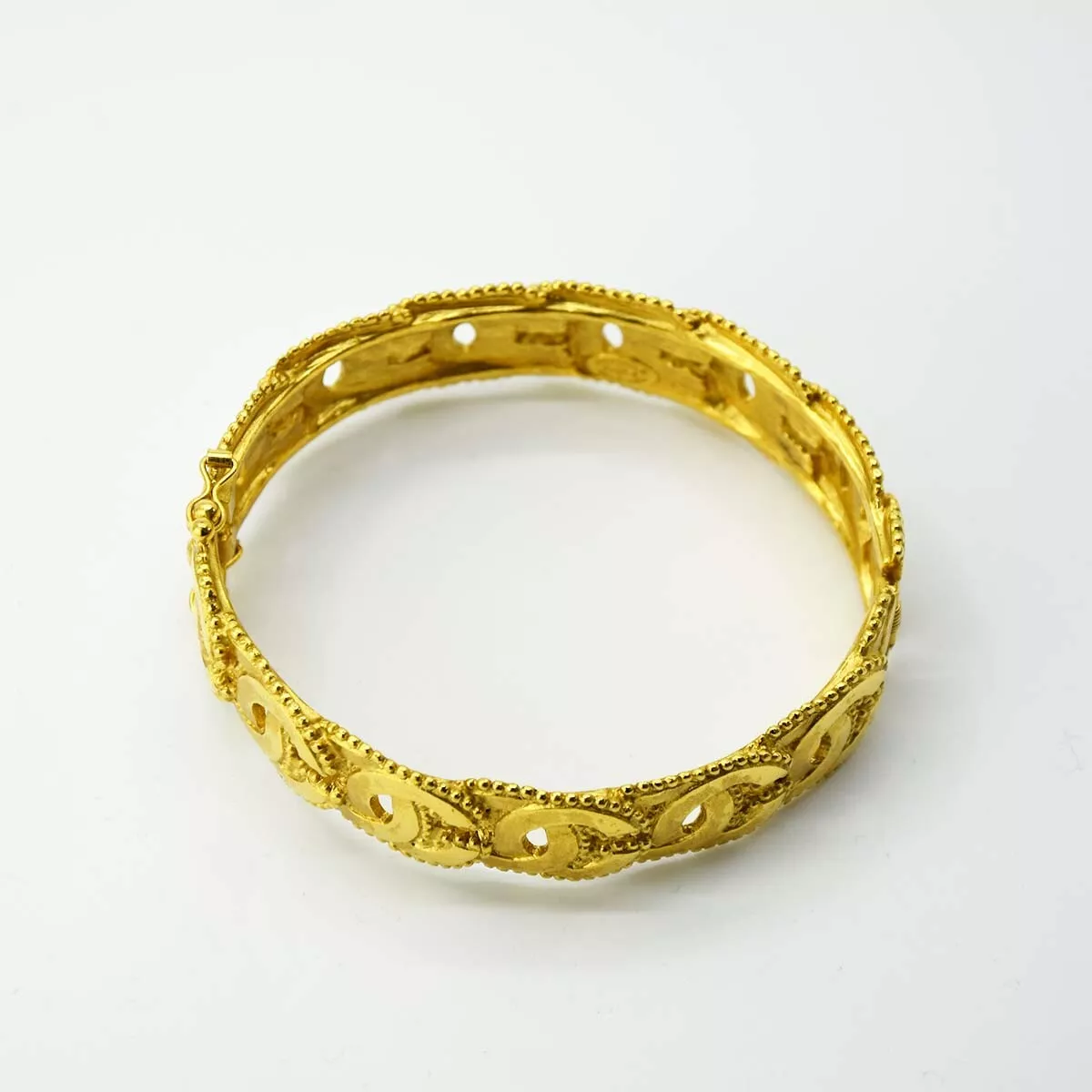 Authentic Chanel Vintage Cuff Bracelet