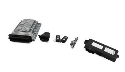 08-13 BMW X5 X6 (E70 E71) 4.4L N63 ENGINE DME CAS 3 IMMOBILIZER MODULE KEY SET