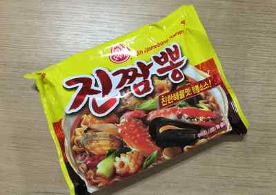 Hot Spicy Korean Premium Instant Noodle OTTOGI JIN JJAMPPONG Ramen 3,6,9ea