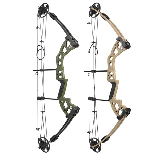 Adjustable 30-60lbs Compound Bow Set Archery Hunting Right Left Shooting Fishing - Picture 8 of 42