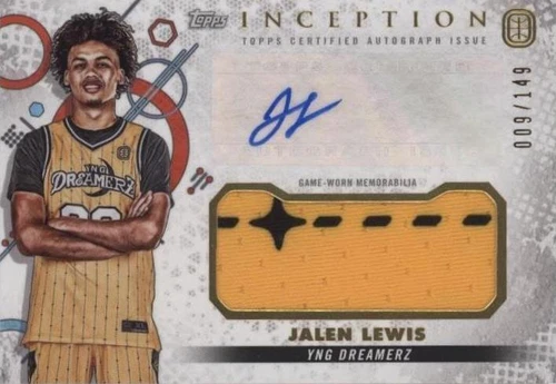 2022-23 Topps Inception OTE Overtime Elite - Jalen Lewis #IARC-JL1