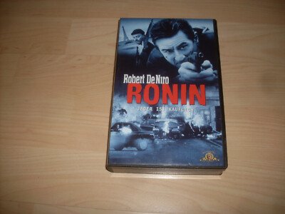VHS Film - Ronin - Robert DeNiro - Thriller - Videokassette
