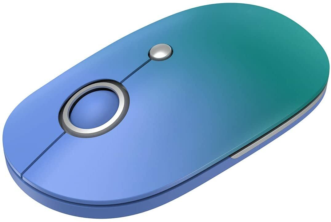 Wireless Mouse for Laptop, Silent Mouse with USB Nano Receiver, Portable Compute-image