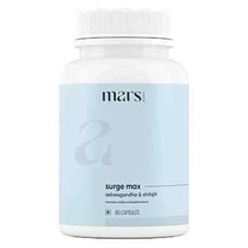 Mars by GHC Surge Max Contains Shilajit, Ashwagandha, 60Cap