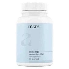 Mars by GHC Surge Max Contains Shilajit, Ashwagandha, 60Cap