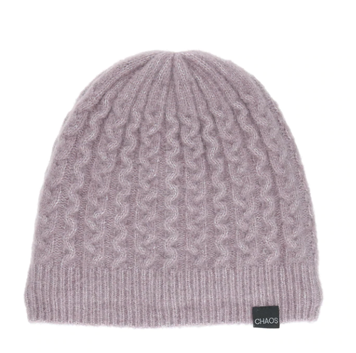 Chaos Fleece Lined Wide Rib Knit Beanie 