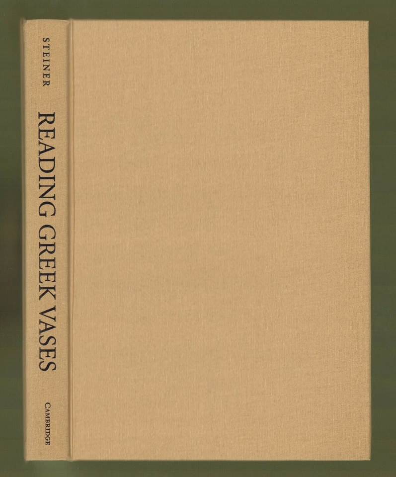 Ann Steiner: Reading Greek Vases, Signed. - Image 2 of 4
