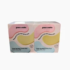 Vegan Grace & Stella 72 pack eye mask (12 pink, 12 blue & 12 gold in each box)
