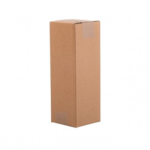 BiGDUG 15x Long Cardboard Boxes End Opening Single Wall Brown Shipping