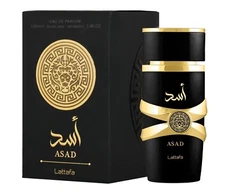 Lattafa Asad  for Men Eau De Perfumes Spray,3.40Oz/100 Ml,Brand New in Box,US