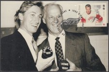 CANADA # 3029.5 - LEGENDS of HOCKEY GORDIE HOWE on SUPERB MAXIMUM CARD
