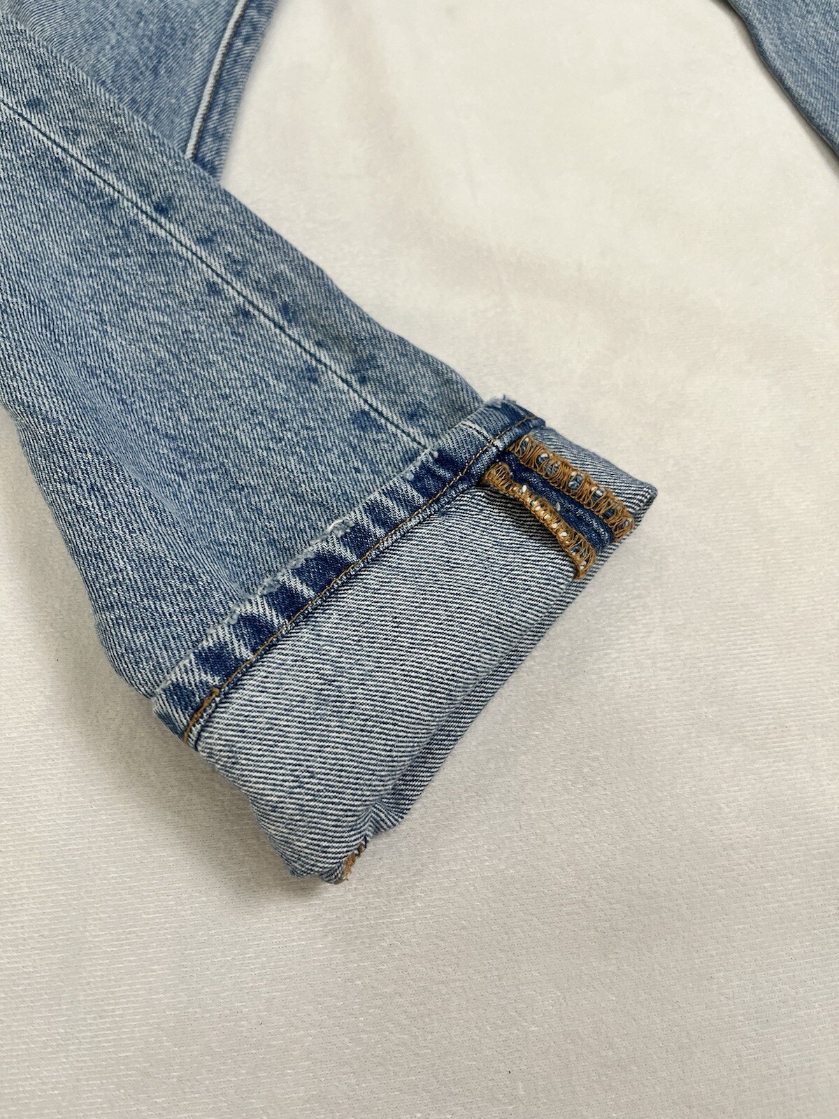 Levi 501 S Big E Irregular Button Fly Distressed … - image 15