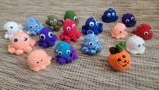 Keychain Handmade Crochet Octopus