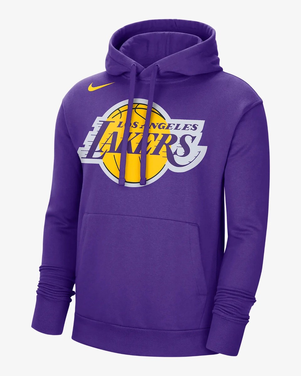 Nike NBA Los Angeles LA Lakers Fleece Pullover Hoodie 2022/23 EU L