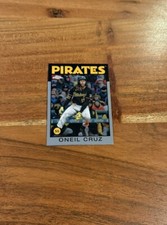 Oneil Cruz 2024 Topps Chrome x Lids SP Ltd PR 1986 Variation NRMT+ Pirates!!