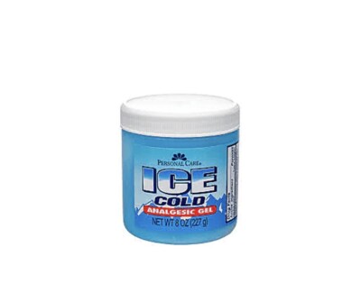 Ice Cold Analgesic Gel Cooling Penetrating Relief for Pain 8 oz by Personal Care
