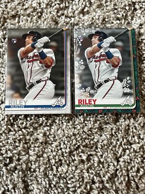 Sign Cards Austin Riley Rookie Austin Riley 2019 Topps Update & Holiday Rookie Card RC #US100 76 ...