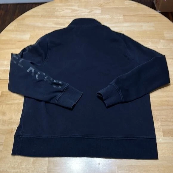 Felpa Michael Kors 1 4 Uomo XL Nera Preppy Casual Ufficio Logo