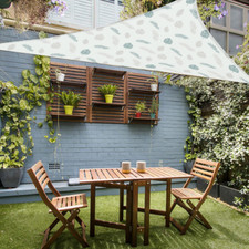 Outdoor Awnings Sun Shelter Triangle Sunshade Sail Canopy Garden Patio Pool Home